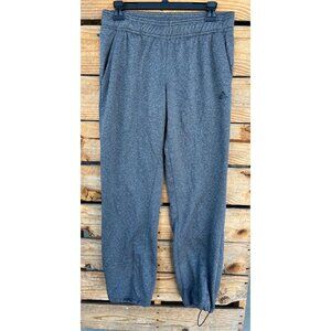 Adidas Climawarm Mens Size S Solid‎ Gray Elastic Waist Pockets Sweatpants